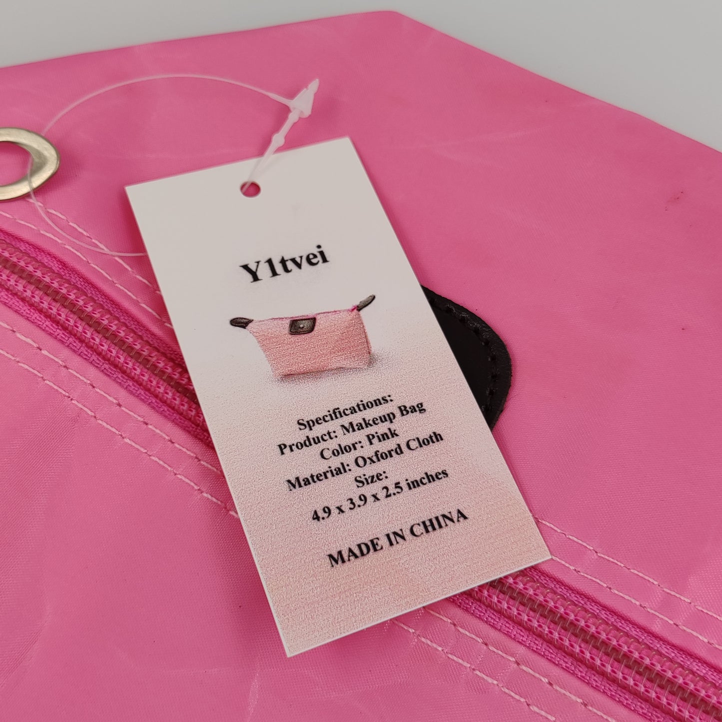 Y1tvei Make-up bag pink